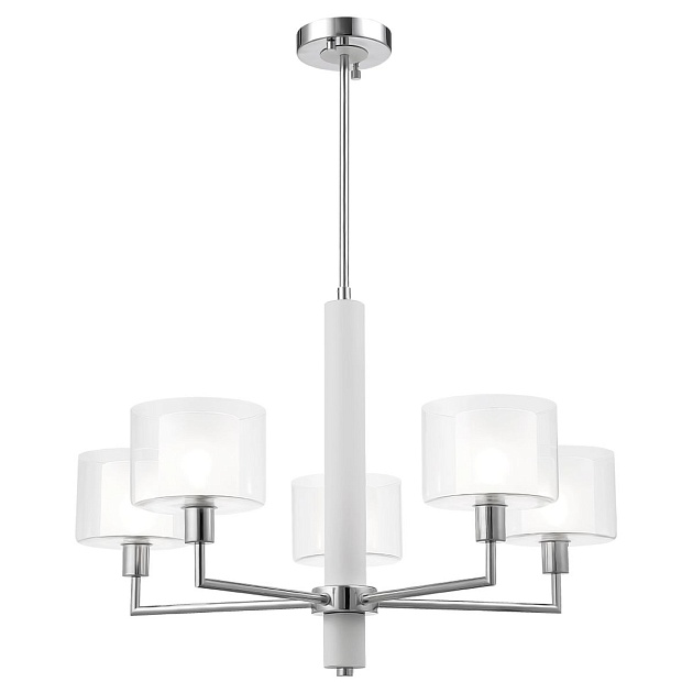 Подвесная люстра Crystal Lux Maestro SP-PL5 Chrome изображение 3 Подвесная люстра Crystal Lux Maestro SP-PL5 Chrome Фото № 3