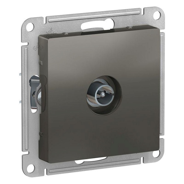 ТВ-розетка Systeme Electric AtlasDesign сталь ATN000993 изображение 1 ТВ-розетка Systeme Electric AtlasDesign сталь ATN000993 Фото № 1