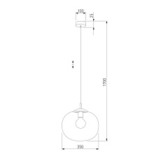 Подвесной светильник TK Lighting 4972 Vibe 1