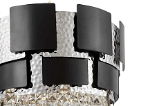 Подвесной светильник Lumina Deco Kruvia LDP 7045-400 BK+CHR 3