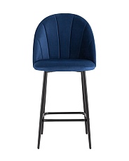 Полубарный стул Stool Group Логан велюр синий AV 413-Cb-08(PP) 2