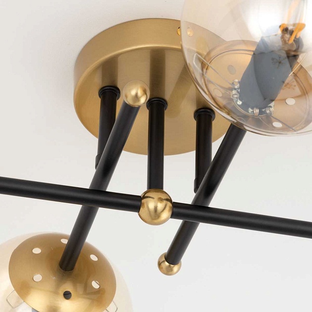 Потолочная люстра Citilux Памела CL144145 изображение 4 Потолочная люстра Citilux Памела CL144145 Фото № 4