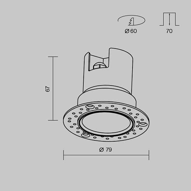 Потолочный светильник Maytoni Outdoor O501DL-L5W3K Фото № 7
