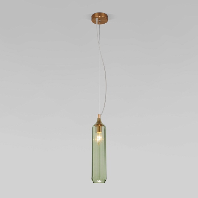 Подвесной светильник Eurosvet Siesta 50252/1 зеленый Фото № 1