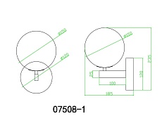 Бра Kink Light Сида 07508-1,19 1