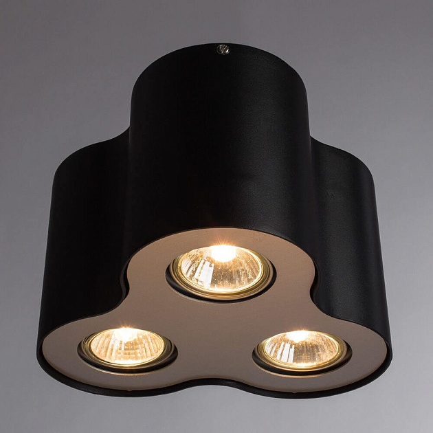 Потолочный светильник Arte Lamp Falcon A5633PL-3BK Фото № 2