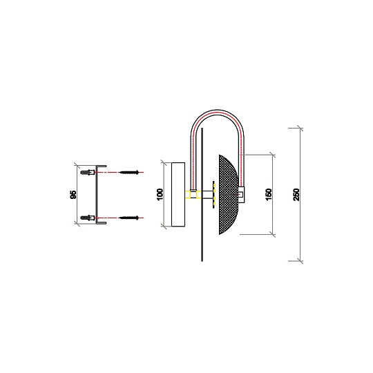 Бра Vele Luce Rainbow VL5744W11 Фото № 5