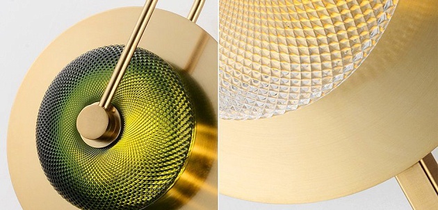 Бра Imperium Loft Green Disk 144306-22 Фото № 2