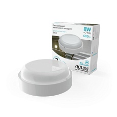 Потолочный светодиодный светильник Gauss Сауна 126411208 5