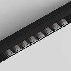 Трековый линейный светильник направленного света Hesby Lighting Skylite Однофазный,342 мм-4000К, 20Вт, чёрный HSBL_0143 3