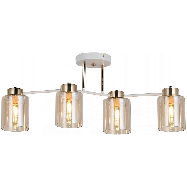 Потолочная люстра Illumico IL6111-4COU-79 WH GD Фото № 1