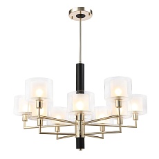 Подвесная люстра Crystal Lux MAESTRO SP-PL5+5 GOLD 2