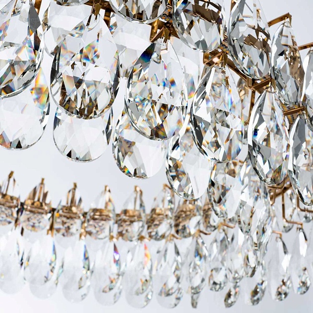 Подвесная светодиодная люстра Modelux Premium ML.6901.800P GD Фото № 5