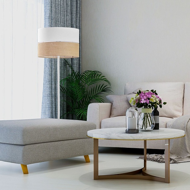 Торшер TK Lighting 5241 Linobianco Фото № 6