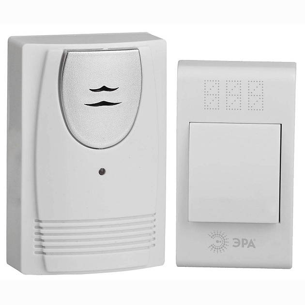 Звонок беспроводной ЭРА C61 Б0018093 изображение 1 Звонок беспроводной ЭРА C61 Б0018093 Фото № 1