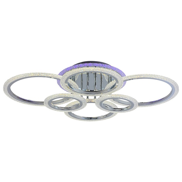 Потолочная светодиодная люстра Profit Light 8086/6 CHR Фото № 3