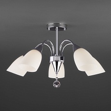 Потолочная люстра Eurosvet 30149/5 хром 2