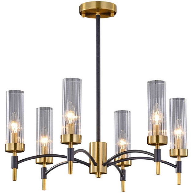 Потолочный светильник ILLUMICO IL5177-6PLS-29 BRASS TUBO Фото № 3