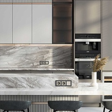 Розетка с заземлением (дымчатый) W1271004/ a069462 1