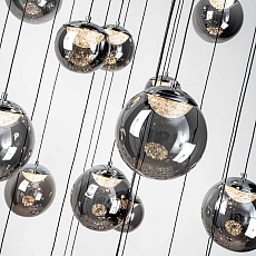 Подвесная люстра MODELUX ML.2338.25 BK-CR 1