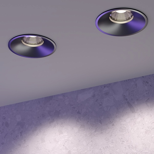 Встраиваемый светодиодный светильник Maytoni Round DL058-12W4K-B изображение 9 Встраиваемый светодиодный светильник Maytoni Round DL058-12W4K-B Фото № 9