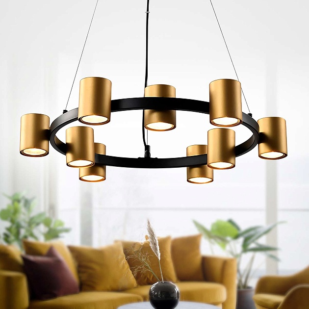 Подвесная люстра Rivoli Chloe 3153-309 Б0057929 Фото № 2