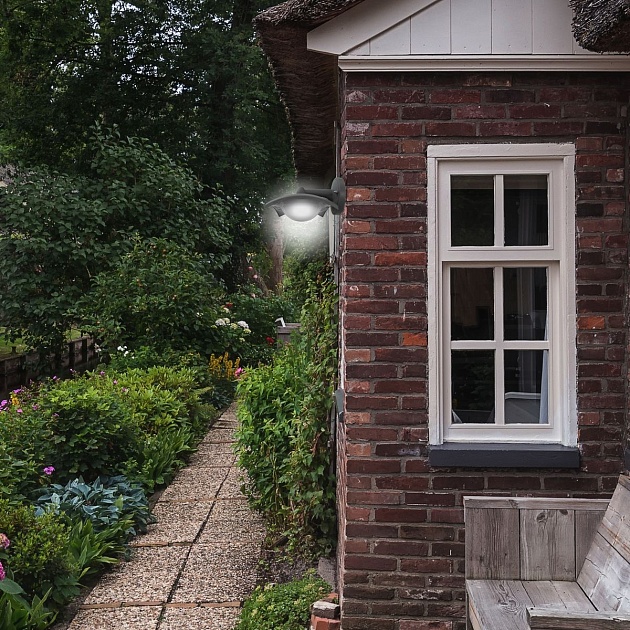 Уличный настенный светодиодный светильник Apeyron Дели 11-202 изображение 5 Уличный настенный светодиодный светильник Apeyron Дели 11-202 Фото № 5