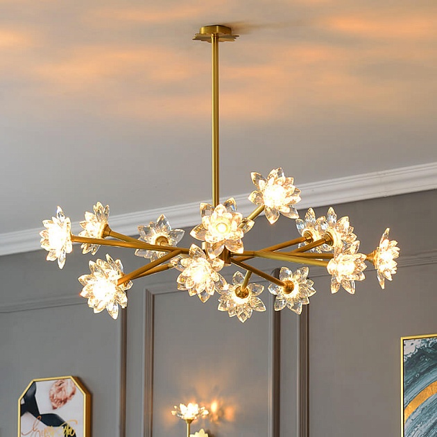 Подвесная люстра Imperium Loft Lotos 203940-26 изображение 1 Подвесная люстра Imperium Loft Lotos 203940-26 Фото № 1