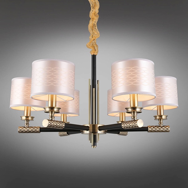 Подвесная люстра Omnilux Albinia OML-57303-06 изображение 3 Подвесная люстра Omnilux Albinia OML-57303-06 Фото № 3