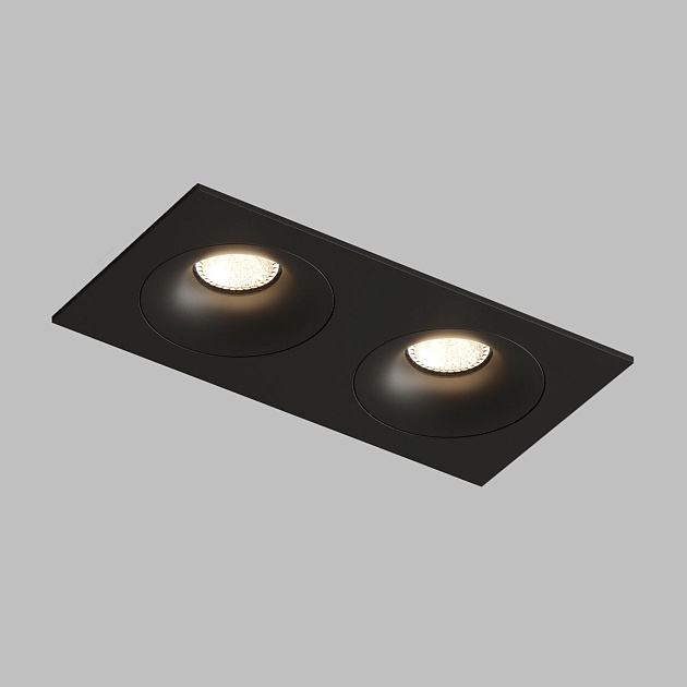 Встраиваемый светильник Denkirs Roto DK2122-BK Фото № 1