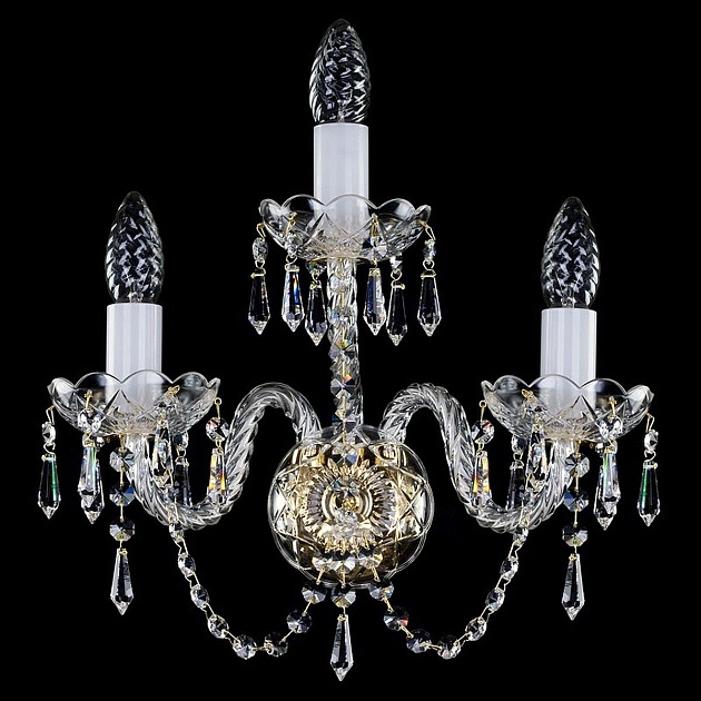 Бра Artglass Mirka III. Full Cut White CE Фото № 1