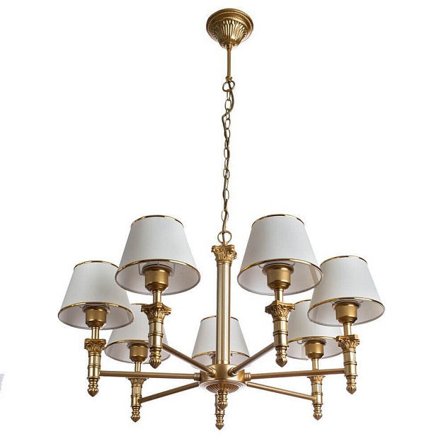 Подвесная люстра Arte Lamp Liguria A9185LM-7SG Фото № 1