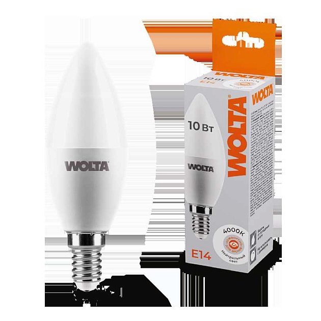 Светодиодная лампа WOLTA 25SC10E14 изображение 1 Светодиодная лампа WOLTA 25SC10E14 Фото № 1