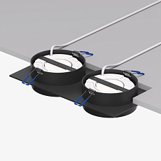 Встраиваемый светильник DENKIRS FLAT DK2092-BK 2