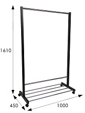 Гардеробная вешалка Мебелик В 35Н 000331 2