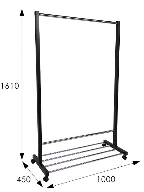 Гардеробная вешалка Мебелик В 35Н 000331 Фото № 3