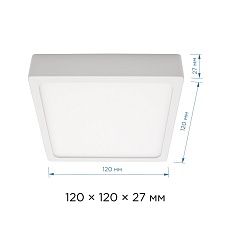 Накладная светодиодная панель Apeyron 06-44 2