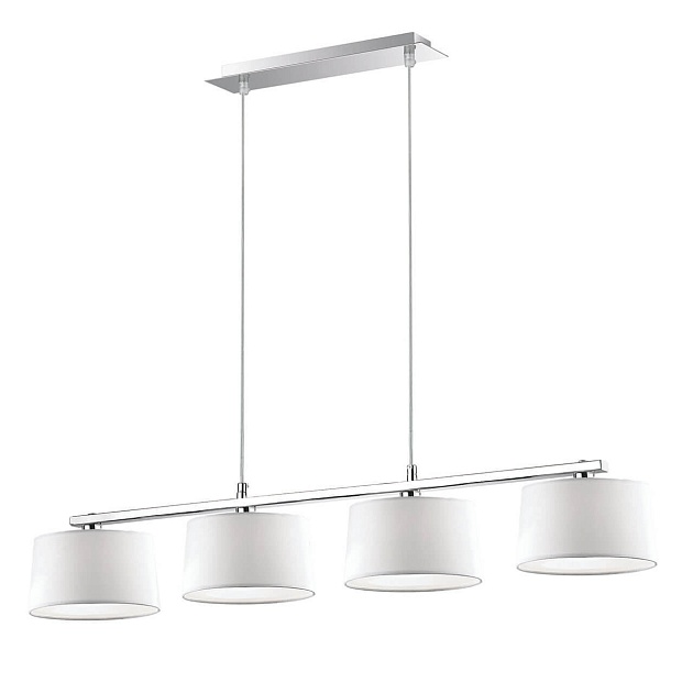 Подвесная люстра Ideal Lux Hilton SP4 Linear Bianco 075495 изображение 1 Подвесная люстра Ideal Lux Hilton SP4 Linear Bianco 075495 Фото № 1