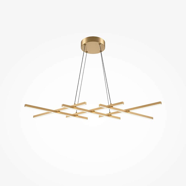 Подвесной светодиодный светильник Maytoni Halo MOD244PL-L50BSK Фото № 5