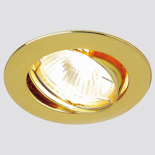 Встраиваемый светильник Ambrella light Classic 104S GD изображение 2 Встраиваемый светильник Ambrella light Classic 104S GD Фото № 2