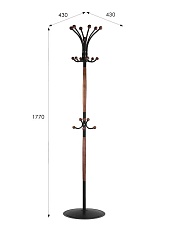 Напольная вешалка Мебелик Д 1 Лайт 007786 2