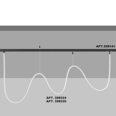 Трековый светодиодный светильник Novotech Ramo Konst 359334 4
