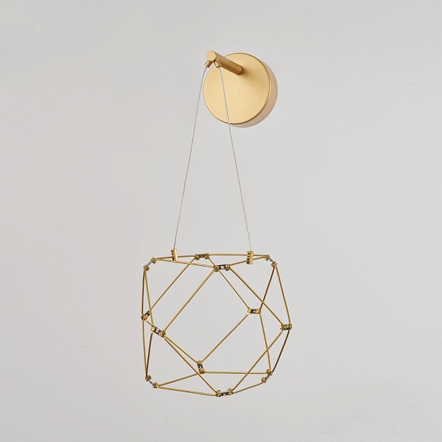 Настенный светодиодный светильник Eurosvet 90310/1 медь изображение 4 Настенный светодиодный светильник Eurosvet 90310/1 медь Фото № 4