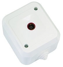 Розетка TV проходная 8 dB (Female) Makel 18307