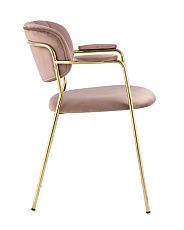 Кухонный стул Stool Group Кэрол пыльно-розовый FDC9005 PINK FUT-17 3