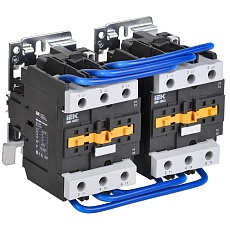 Контактор КМИ-48032 реверс 80А 400В/АС3 2NO.2NC IEK KKM43-080-400-22-1