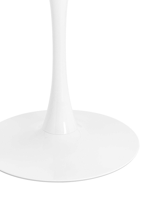 Кухонный стол Stool Group Tulip D100 белый УТ000004233 изображение 3 Кухонный стол Stool Group Tulip D100 белый УТ000004233 Фото № 3