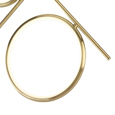 Подвесная светодиодная люстра Mantra Olimpia Oro 6581 1