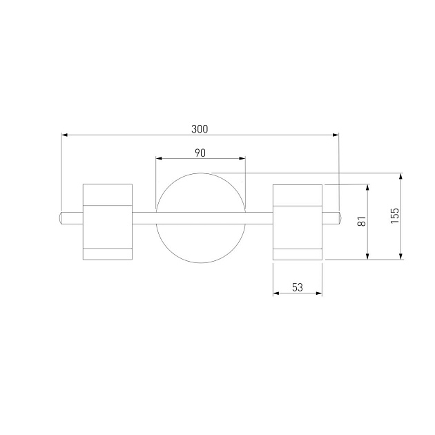 Настенный светильник Eurosvet 20058/2 перламутровый сатин Фото № 2