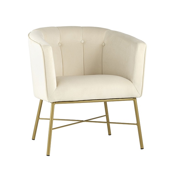 Кресло Stool Group Шале велюр бежевый FALETTE BEIGE изображение 1 Кресло Stool Group Шале велюр бежевый FALETTE BEIGE Фото № 1